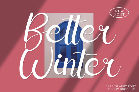 Better Winter: A Handwritten Font for Makers