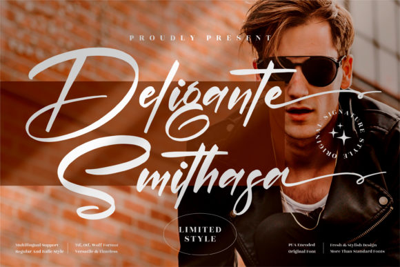 Deligante Smithasa: The Script Font That Elevates Campaigns