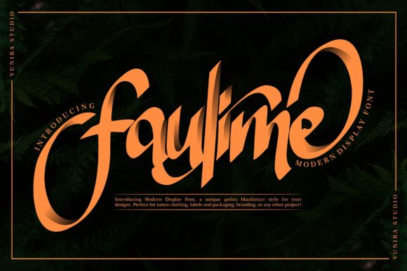 Faulime Font Review for Modern Campaigns