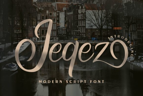 Jeqez Font Review: Elegant Script for Branding