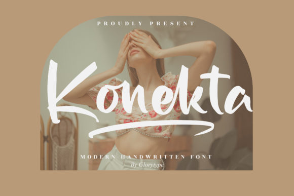 Konekta: The Handwritten Font for Small Business Branding