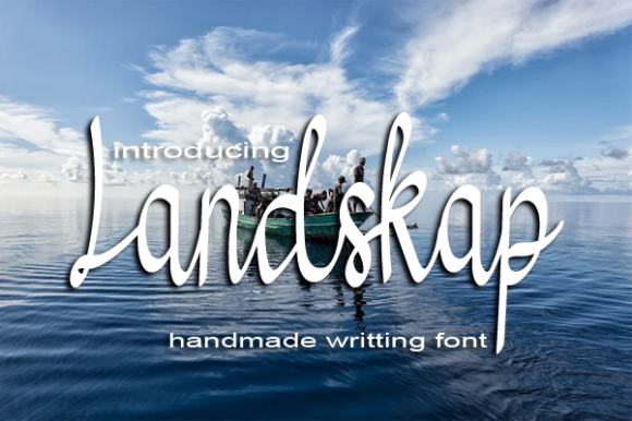 Landskap: A Handwritten Typeface for Editorial Calm