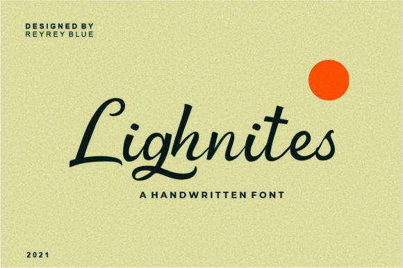 Lighnites Font: Elevating Web Design with Elegant Script