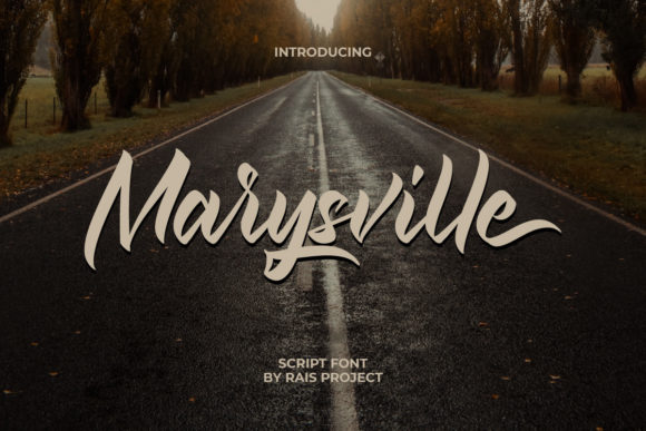 Marysville: A Script Font for Strong Branding