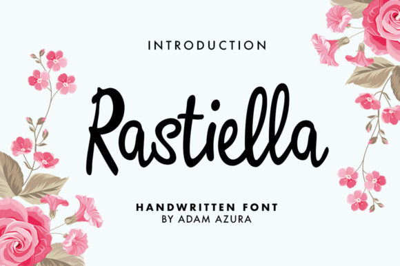 Rastiella Font Review: Elegant Script for Branding