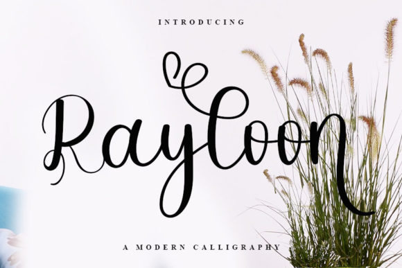 Rayloon: A Handwritten Font for Modern Web Design