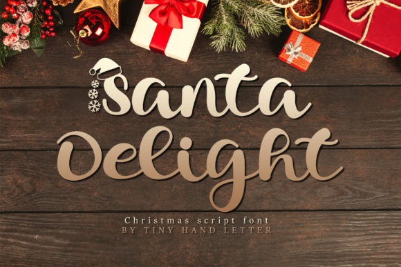 Santa Delight Font: Elevate Your Brand Identity