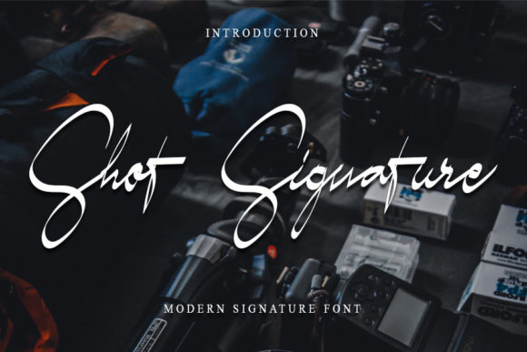 Shot Signature Font Review for Designers