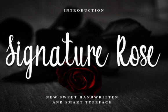 Signature Rose Font: Elevate Your Brand Identity