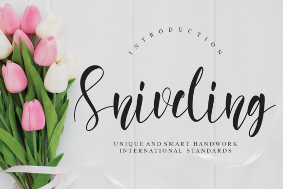 Sniveling: A Handwritten Font for Editorial Design