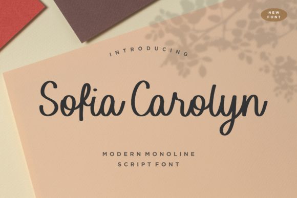 Sofia Carolyn Font Review for Brand Designers