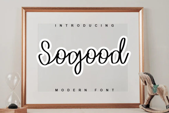 Sogood Font: Elevate Your Brand Identity