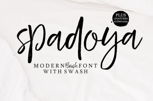 Spadoya Font: Elegant Script for Crafters