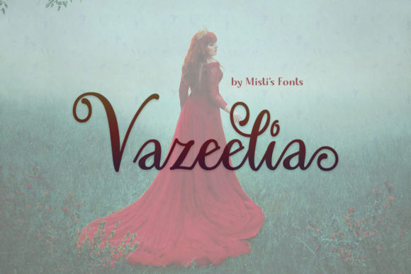 Vazeelia: A Delicate Script Font for Web Design