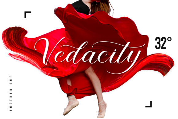 Vedacity Font Review: Elegant Script for Branding